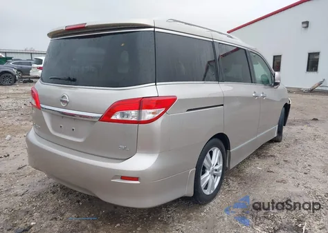 2012 Nissan Quest Sl z USA, uszkodzony, nr VIN JN8AE2KP1C9033959